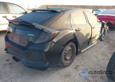 2018 Honda Civic Sport z USA, uszkodzony, nr VIN SHHFK7H44JU414369